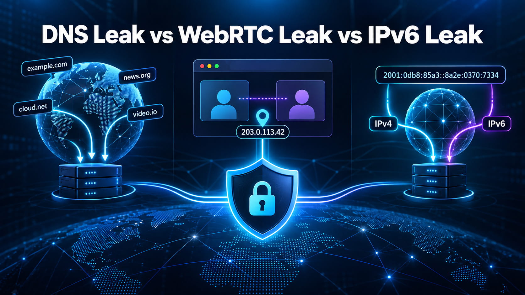 DNS Leak vs WebRTC Leak